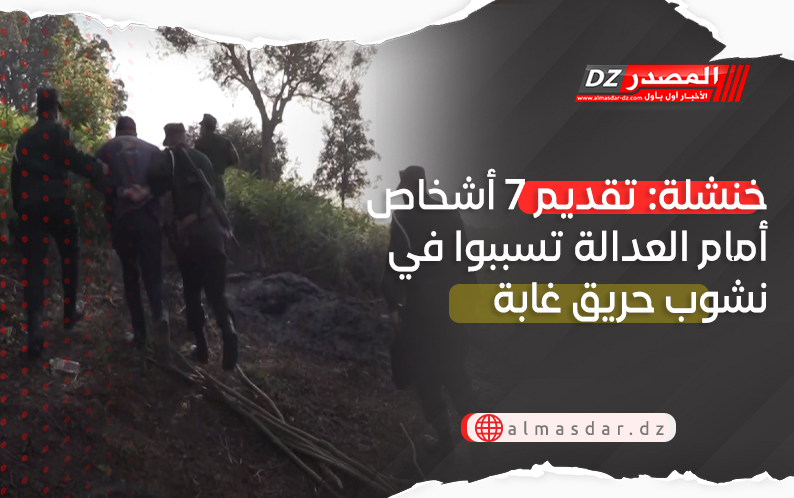 خنشلة: تقديم 7 أشخاص أمام العدالة تسببوا في نشوب حريق غابة