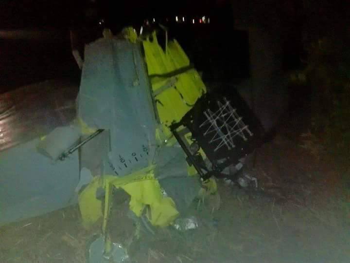أحدث صور حادثة سقوط المروحية العسكرية في تيبازة