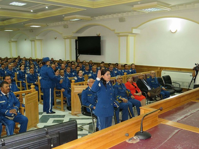 دفعة جديدة من الملازمين الأوائل للشرطة تؤدي اليمين القانونية بتيبازة