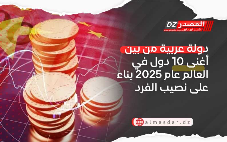 دولة عربية من بين أغنى 10 دول في العالم عام 2025 بناء على نصيب الفرد