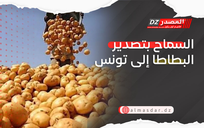 السماح بتصدير البطاطا إلى تونس