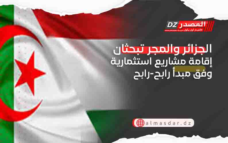 الجزائر والمجر تبحثان إقامة مشاريع استثمارية وفق مبدأ رابح-رابح